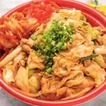 豚キムチ丼(メガ盛りマンモス弁当 吹田店)