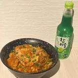 豚キムチ丼(韓国料理たっちゃん)