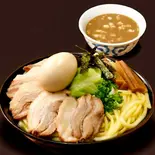 魚介豚骨全部のせつけ麺（一心堂 下井草店）