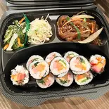 【当店人気NO.1】らみオリジナルキンパセット 라미김밥도시락（韓国料理 らみ2797）