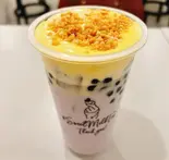タロ芋タピオカミルクティー卵クリームココナッツ焼きTRÀ SỮA KHOAI MÔN KEM TRỨNG DỪA NƯỚNG(bui tapioca warabi)