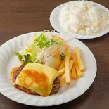 チーズハンバーグ(L 250g)（クラーク亭北12条店）