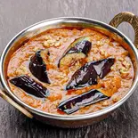 ナスキーマカレー Eggplant Keema Curry(アジアンネパール料理 パナス)