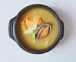 アワビ参鶏湯(ハーフ)（扶餘World）