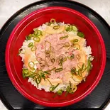 ねぎトロサーモン丼（ごはん屋 宝鮮）