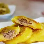 焼きあん入りまん（張闖麻辣湯）