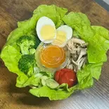 きのこベーコンサラダボウル【M】Mushroom and Bacon Salad Bowl【M】（GREEN TOKYO【スパイスとカレーとからあげ】）