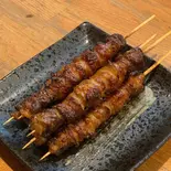 博多とりかわ黒5本（博多やきとり かわ庵 三宮東門店）