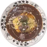 牛すじとろふわオムカレー(カレースタンドロクヨン)