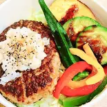 鬼おろしハンバーグ弁当（カフェレストランCobalt kitchen）
