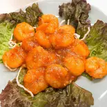 エビチリソース煮（竜香飯店）