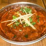エビマサラカレー Prawn masala curry（アジアンダイニング・ベイリーフ）