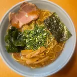 正油とんこつラーメン大盛り(博多ラーメン長浜や元住吉店)