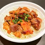 気仙沼ホルモン丼（杜のおかえり）