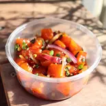 Shoyu Salmon Poke サーモンしょうゆポケ（TAKAMIYA'S FISHERMAN FRESH POKE +Sweets）