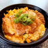 玉子とじロースカツ丼(ロース120g)（La Luz）