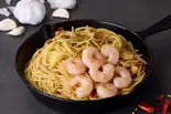 【大盛り】ガーリックシュリンプのペペロンチーノ 300g Garlic Shrimp Large Peperoncino(【ニンニク&絶品パスタ】漢のペペロンチーノ 上平間店)