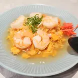 海老あんかけ炒飯（中華酒場アイニー）