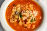自家製ミネストローネ Homemade Minestrone(BurgerMania白金高輪店)