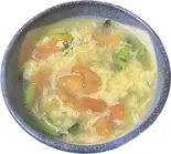 トマト玉子スープ（中華料理 揚州飯店）