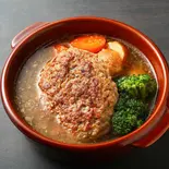 スパイスカレーdeバーグ（絶品スープで味わうハンバーグの店「スープdeバーグ」）