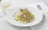 ボンゴレバジルビアンコ2480円↓（大盛無料の洋食屋さん。五つ星パスタ）