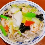 海鮮刀削麺(中華料理錦楽軒)