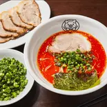 赤博多【チャーシューメン】（博多ラーメン 長浜や 大森店）