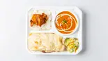 C lunch box (butter prawn (shrimp))（インド・ネパール料理 Jaya）