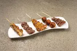焼き鳥おまかせ5種盛り(山鶏赤坂店)
