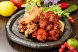 【計12個】からあげMIX (和風醤油6個・ヤンニョム6個)（オム卵からあげ丼 火の鳥 天下茶屋店）