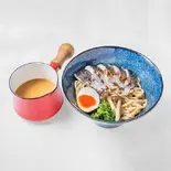 〆サバつけ麺(鶏と魚介らぁ麺komugi)