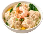 えび豚肉ワンタン（一頭板面）