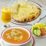 チーズナンセット/Cheese Nan Set（BASURI NEPALI ＆ INDIAN RESTAURANT）