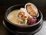 【アワビ】鮑 (蝦夷アワビ)参鶏湯(参鶏湯サムゲタン【六鶏】)