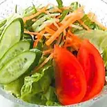 【01】グリーンサラダ/Green Salad（インドネパール料理マンディーブ）