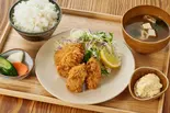 カキフライ定食(味噌汁付き)（定食・居酒屋いえじ）