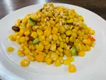 松の実とコーン炒め(松仁玉米)（中華料理 錦園）