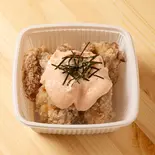 明太子マヨからあげ3個（デカ盛り弁当はるき北大前店）