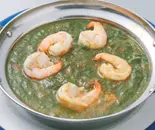 サグプラウンカレー/Sag Prawn Curry（インド料理シータラ）