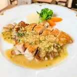 さつま鶏のソテー（陽のあたる坂道）
