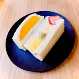 MIXフルーツサンド&完熟グラシアスマンゴーサンド(Morning Fellow神楽坂)