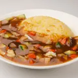 あんかけチャーハン Fried Rice with Thick Starchy Sauce（中華料理 華景園）