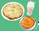 Honey Cheese Naan Set/Honey Cheese Naan Set（GORKHA DINING）