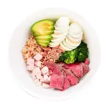 バルク 〜鍛えたい方、トレーニーにはこれ！ 超高タンパクのスーパーボウル！〜 1043kcal タンパク質:80g 脂質:36g 糖質:94g（プロテインラボ 大阪 PROTEINLAB. OSAKA）