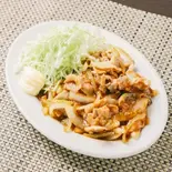 生姜焼き（黒碗）