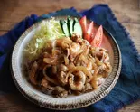 生姜焼き定食(食材にこだわった定食 珈琲館緑)