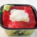 まぐろイカ丼(海鮮茶漬け&海鮮丼940円~ 尼の丼丸 西長洲店)