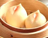 桃まんじゅう(2個)（台湾菜館 弘城）