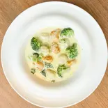 ふわふわニョッキとブロッコリーのグラナパダーノチーズクリーム（Risotteria.GAKU bis）